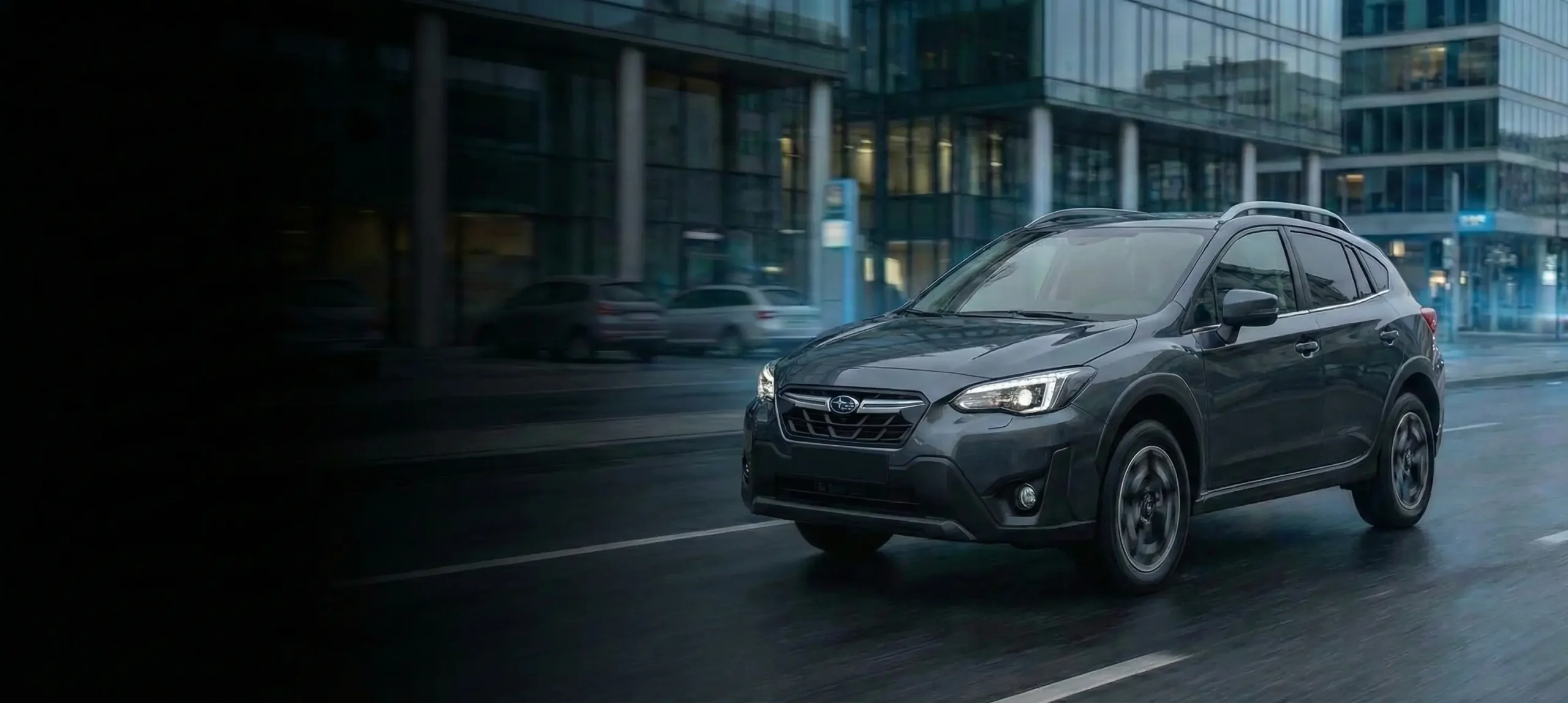 A company car handed over to a driver in Poland