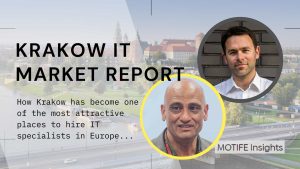 Graphics is an illustration for the article "Krakow welcomes Unicorns"|