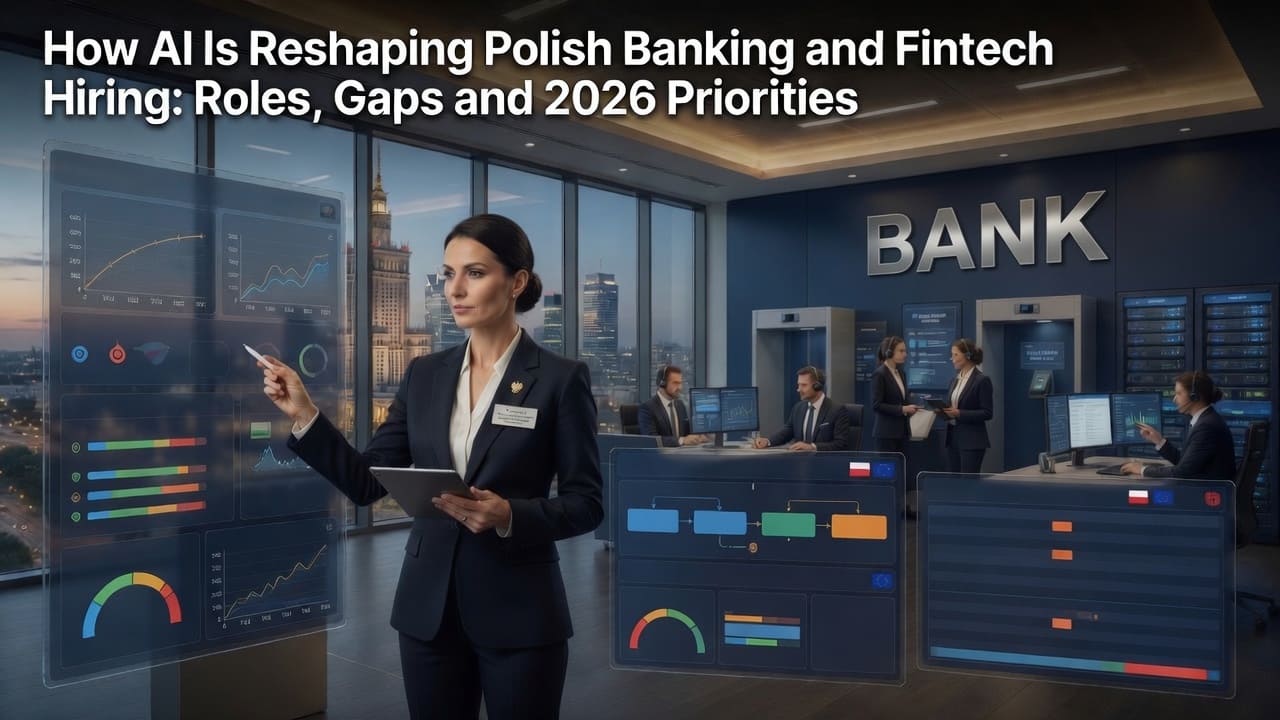 How AI Is Reshaping Polish Banking and Fintech Hiring: Roles, Gaps and 2026 Priorities